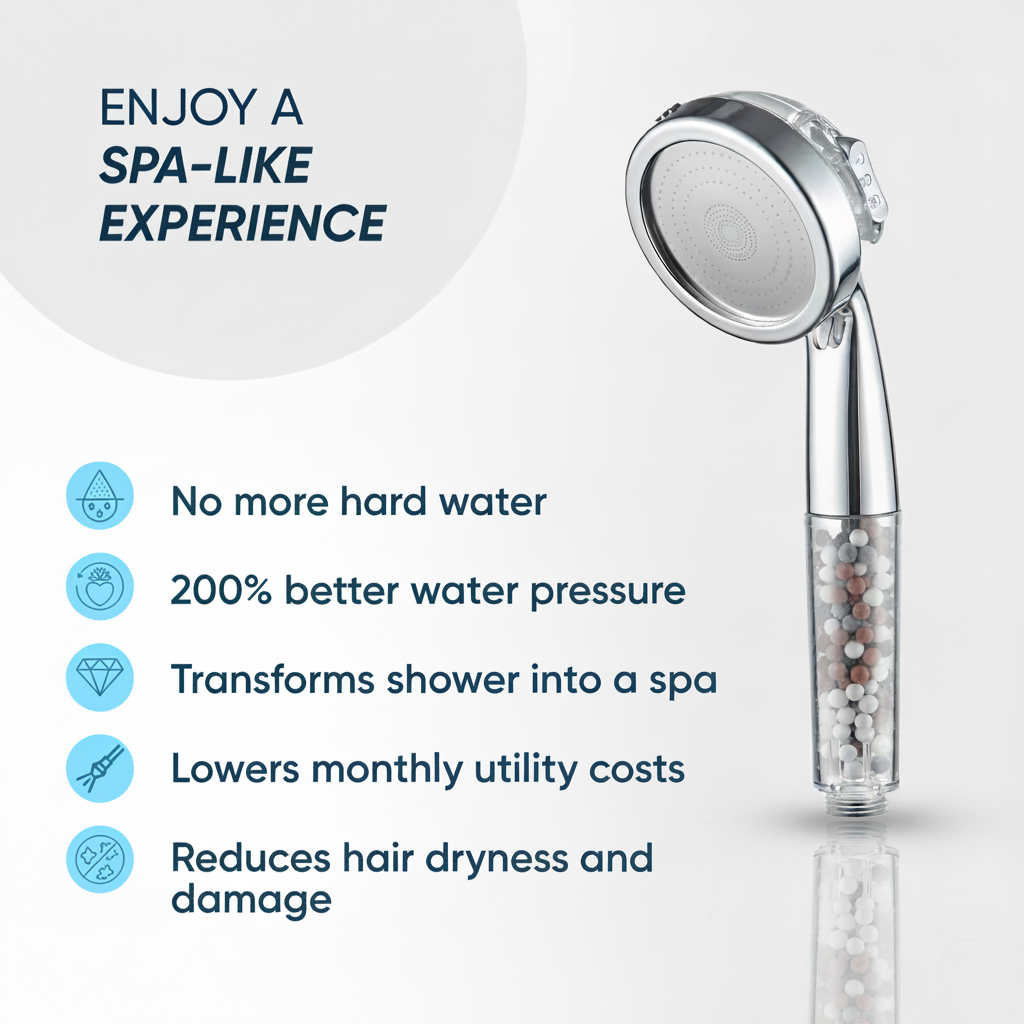 Mineral™ Ionic Shower Head 2.0