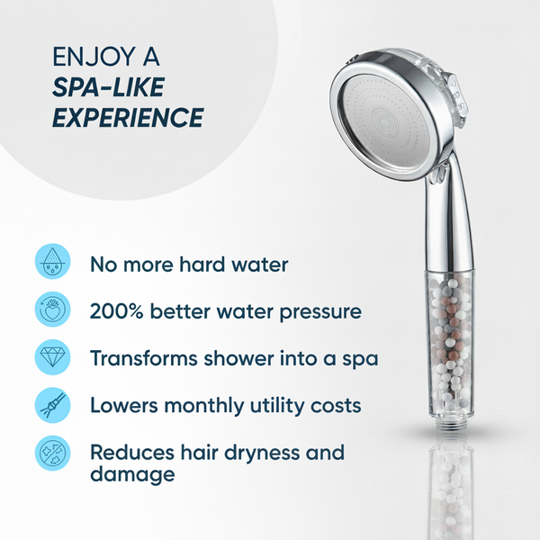 Mineral™ Ionic Shower Head 2.0