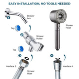 Hey Pure Filtered Shower Head